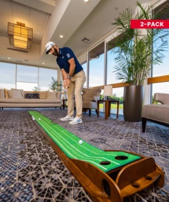 GOLF Perfect Practice Putting Mat™ - Standard Edition (2 Pack) - 9 Ft 6 In