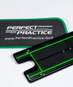GOLF Perfect Practice Putting Mat™ & Mirror Discount Bundle - Standard Edition - 9 Ft 6 In