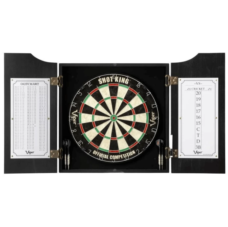 DARTBOARD CABINETS Viper Hudson Dartboard Cabinet - Black 5 DARTBOARD CABINETS Viper Hudson Dartboard Cabinet - Black