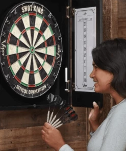 DARTBOARD CABINETS Viper Hudson Dartboard Cabinet - Black 19 DARTBOARD CABINETS Viper Hudson Dartboard Cabinet - Black