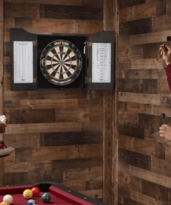 DARTBOARD CABINETS Viper Hudson Dartboard Cabinet - Black 16 DARTBOARD CABINETS Viper Hudson Dartboard Cabinet - Black