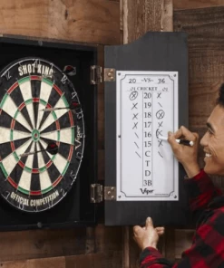 DARTBOARD CABINETS Viper Hudson Dartboard Cabinet - Black 17 DARTBOARD CABINETS Viper Hudson Dartboard Cabinet - Black