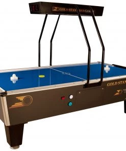 Gold Standard Games Tournament Pro Elite 8 Ft Air Hockey Table - Dark Blue - Free Play