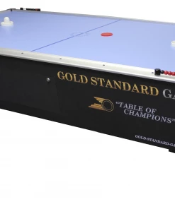 Gold Standard Games Tournament Ice Air Hockey Table 8' - Light Blue - Free Play