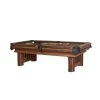Viking Industries BILLIARDS Sawtooth Hickory Pool Table