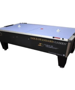 Gold Standard Games Tournament Ice Air Hockey Table 8' - Light Blue - Free Play