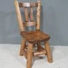 Viking Industries Northwoods Dining Chair Saddle Seat 1 Viking Industries Northwoods Dining Chair Saddle Seat
