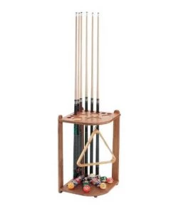 Viper Oak 10 Cue Corner Cue Rack CUE RACKS