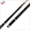 Cuetec Gen-Tek Series 58" Two Piece Cue - 3/8" X 14" Joint Pin - Black And White 1 Cuetec Gen-Tek Series 58" Two Piece Cue - 3/8" X 14" Joint Pin - Black And White