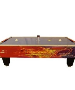 Gold Standard Games Gold Pro 8 Ft Air Hockey Table With Side Lights - Free Play - Side Score