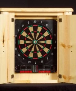 Viking Industries Log Dartboard Cabinet DARTBOARD CABINETS