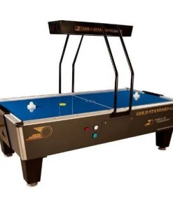 Gold Standard Games Tournament Pro Elite 8 Ft Air Hockey Table - Dark Blue - Free Play
