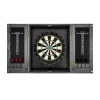 DARTBOARD CABINETS Imperial 18 Inch Bristle Dartboard Cabinet - Silver Mist