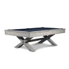 Iron Smyth Crossbones 8’ Slate Pool Table In Whitewash 1 Iron Smyth Crossbones 8’ Slate Pool Table In Whitewash