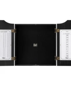 DARTBOARD CABINETS Viper Hudson Dartboard Cabinet - Black