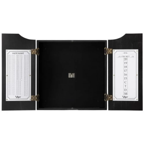 DARTBOARD CABINETS Viper Hudson Dartboard Cabinet - Black 3 DARTBOARD CABINETS Viper Hudson Dartboard Cabinet - Black