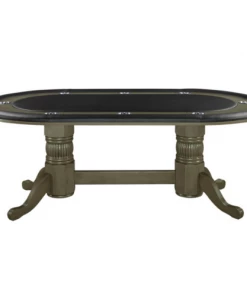 RAM Game Room 84" Texas Hold'em Game Poker Table - Slate POKER TABLES