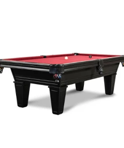 Iron Smyth Hunchback 8’ Slate Pool Table In Black