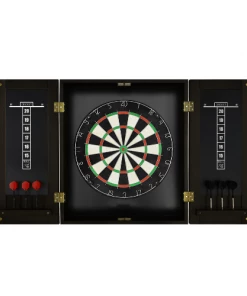 Imperial 18 Inch Bristle Dartboard Cabinet - Espresso