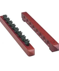 CUE RACKS Viper Mahogany 8 Cue 2-Piece Wall Cue Rack