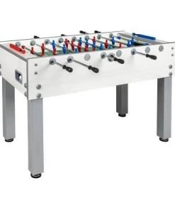 Garlando G-500 Weatherproof Foosball Table In White