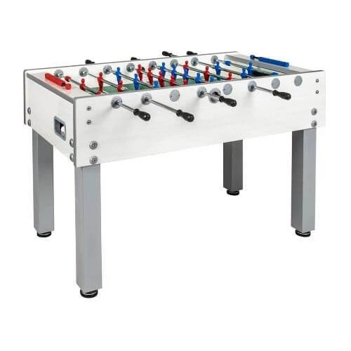 Garlando G-500 Weatherproof Foosball Table In White 3 Garlando G-500 Weatherproof Foosball Table In White