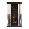 Imperial Reno Deluxe Wall Rack - Weathered Dark Chestnut CUE RACKS