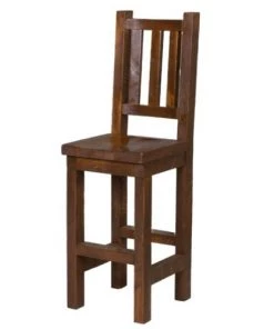 Bingo Billiards store 23 Viking Industries CHAIRS Viking Log Barnwood Pub Chair Saddle Seat