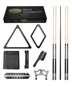 Imperial Gold Billiard Accessory Kit - Black ACCESSORY KITS