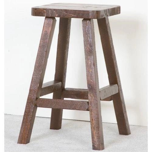 Viking Industries Barnwood Pub Stool 4 Viking Industries Barnwood Pub Stool