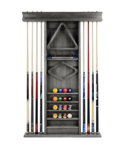 Imperial Reno Deluxe Wall Rack - Silver Mist CUE RACKS