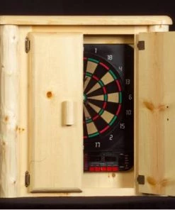 Viking Industries Log Dartboard Cabinet DARTBOARD CABINETS