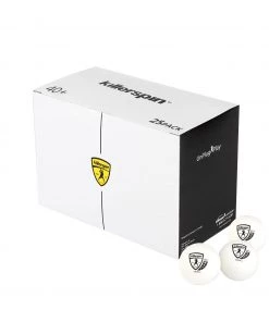 Killerspin 4 Star Hardball 40+ (White)