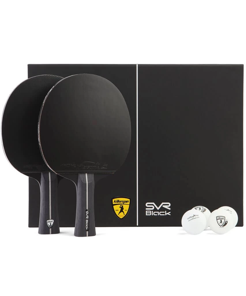 Killerspin SVR 2U Black Paddle Set TABLE TENNIS 4 Killerspin SVR 2U Black Paddle Set TABLE TENNIS