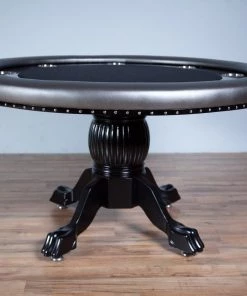 BBO Poker Tables - The Nighthawk Poker Table With Black Chip Holder