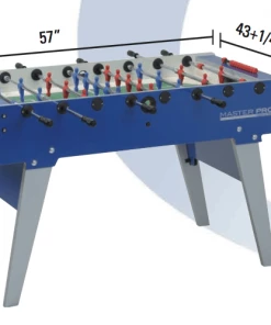 Garlando Master Pro Indoor Foosball Table With Folding Legs