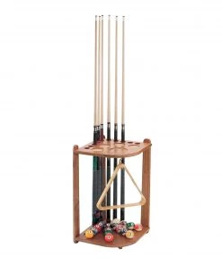 Viper Oak 10 Cue Corner Cue Rack CUE RACKS
