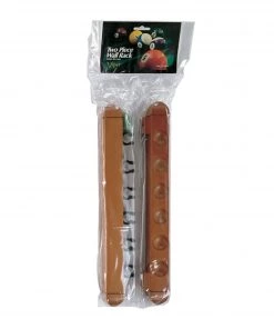 CUE RACKS Fat Cat Oak 6 Cue 2-Piece Wall Cue Rack