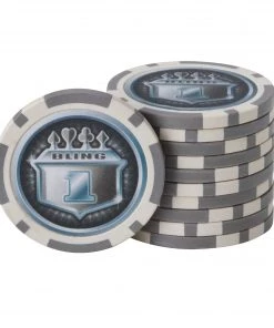 CASINO ACCESSSORIES Fat Cat Bling 13.5 Grams 500 Ct Poker Chip Set 18 CASINO ACCESSSORIES Fat Cat Bling 13.5 Grams 500 Ct Poker Chip Set