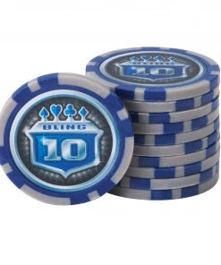 CASINO ACCESSSORIES Fat Cat Bling 13.5 Grams 500 Ct Poker Chip Set 20 CASINO ACCESSSORIES Fat Cat Bling 13.5 Grams 500 Ct Poker Chip Set