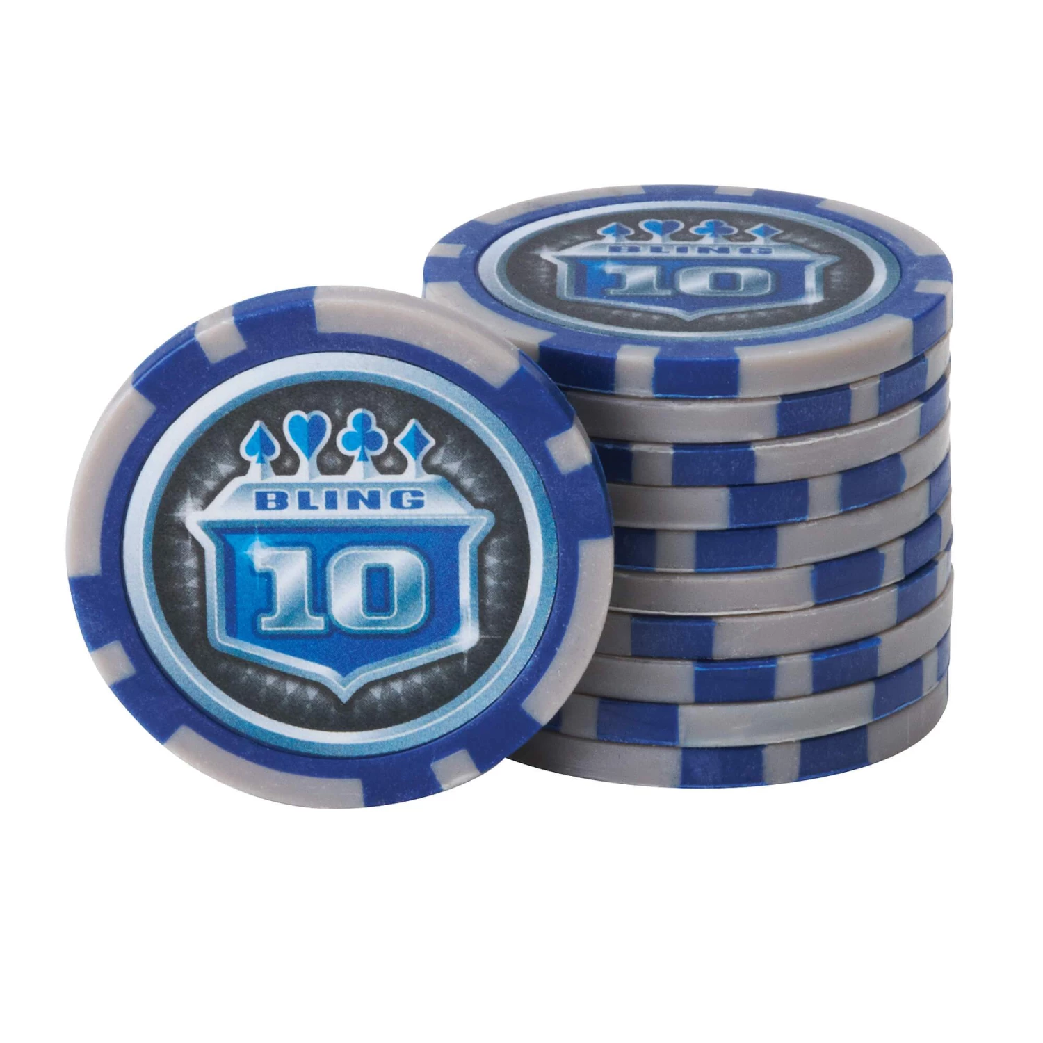 CASINO ACCESSSORIES Fat Cat Bling 13.5 Grams 500 Ct Poker Chip Set 11 CASINO ACCESSSORIES Fat Cat Bling 13.5 Grams 500 Ct Poker Chip Set