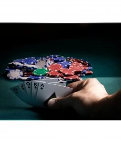 Fat Cat 500Ct Texas Hold'Em Dice Poker Chip Set 21 Fat Cat 500Ct Texas Hold'Em Dice Poker Chip Set