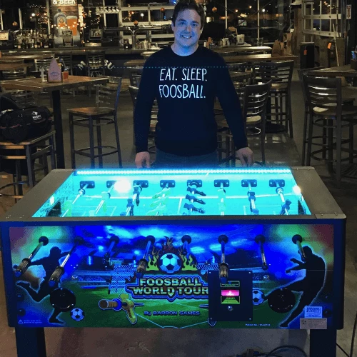 Barron Games World Tour Foosball - Coin-Op 8 Barron Games World Tour Foosball - Coin-Op